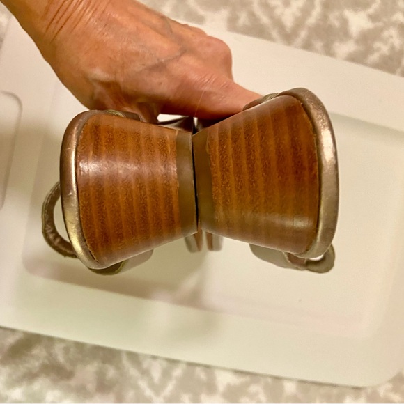 Bernardo leather wedge sandals - Picture 5 of 7